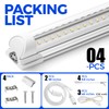Barrina 6500K 2FT LED Shop Light, 3000LM, 20W, T8 Shop