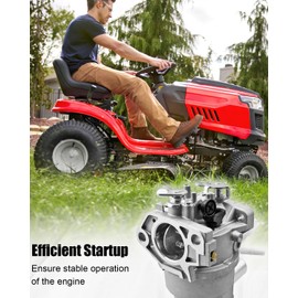 993-00170 Carburetor Fit for MTD Cub Cadet Troy-Bilt 4X90HU 4X90H0 4X90HUA 4X90HW 547cc Engines XT1 LT42 Tractor, Carb with Air Filter Tune Up Kit Replace 993-00170A 937-05066