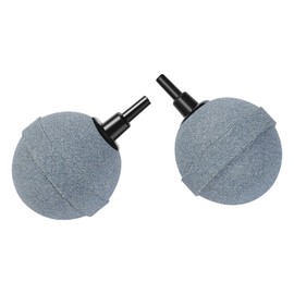 AQUANEAT Air Stones for Ponds 2 Inch, Long Lasting Aerator Oxygen Diffuser, Air Pump Accessories for Aquariums, Fish Tanks, Hydroponics and DWC Reservoirs 2 Pack