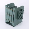 Metal Iron Book Ends Adjustable Bookends for Heavy Book Holder