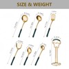 Gold Kitchen Utensils,7pieces Gold Cooking Utensils Set,Kitchen Tools Set With