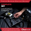 Olsa Tools Bolt Extractor Offset Wrench Set - 7pc Rounded