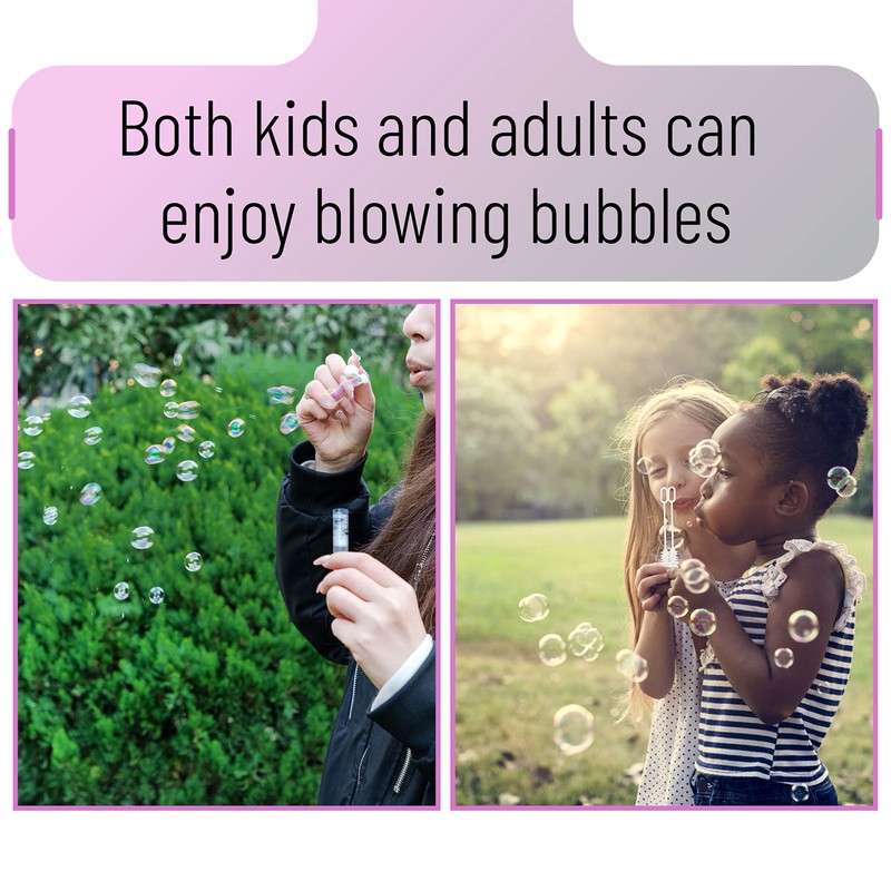 Mr. Pen- Mini Wedding Bubbles, 4-Inch, 16 Pack, White Mini