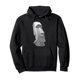 Easter Island Stone Pullover Hoodie
