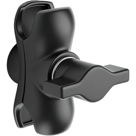 Metal Double Socket Arm Compatible RAM Mount Arm, 1" Double Ball Adapter, 360° Rotation, Extension Rod for Phone Holder, for Bike, Motorcycle, Truck. (Short)