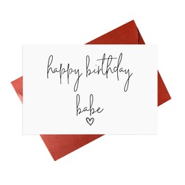 Happy Birthday Card,Birthday Cards For Her Him Boyfriend Girlfriend Husband Wife