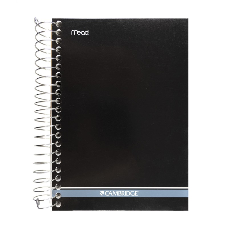 Cambridge Personal Notebook, 7 X 5 Inches, 140 Sheets/280 Pages,