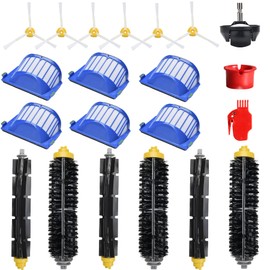 JoyBros Compatible Replacement Parts for iRobot Roomba 600 614 650 660 671 675 690 Wheel Main Brush Side Brushes Filter Accessories