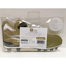 Talking Tables LOT OF 2 PAPER NAPKINS SET TO IMPRESS (SNEAKERS) 8 COUNT EACH  16" X 8" 3 PLY