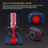 BEAMTECH H-4 Bulbs, S1 Series 900-3 Fanlsess 300% Brighter 6500K