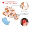 Pink Corgis Dog Scrub Hats for Women Long Hair, Working