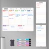 ALEZEL Magnetic Weekly Calendar Whiteboard for Fridge, Refrigerator Dry Erase