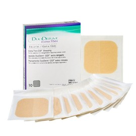 콘바텍 듀오덤 엑스트라씬 10x10cm 10매 습윤밴드 ConvaTec DuoDERM Extra Thin 10x10cm 10 pieces Moisture Bandage