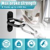 D Ring Tie Down Anchors, 6 Pcs Heavy Duty Steel