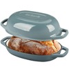 EDGING CASTING Enameled Cast Iron Oval Dutch Oven Pot with