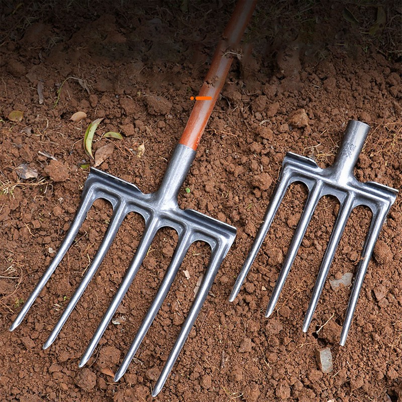 Digging Fork High Carbon Steel Strong Strength Corrosion Prevention Anti