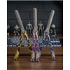 Metal Folding Comb, 3D Raised Dragon Design, 3 Pack(1074)