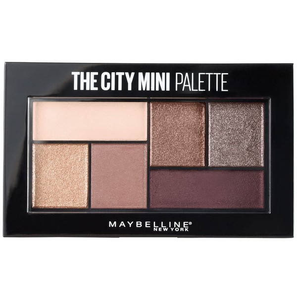 Maybelline New York Makeup The City Mini Eyeshadow Palette, Chill Brunch Neutrals Eyeshadow, 0.14 oz