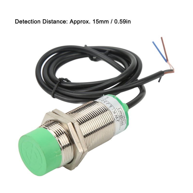 5Pcs Approach Sensor Inductive Proximity Switch NPN NO DC6‑36V 15mm