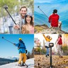 AKASO 1.2M Extendable Selfie Stick and a Tripod Stand Action