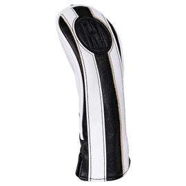 Big Teeth Headcovers Golf Headcovers Set of 3 (1FUT) / Single Piece Golf Wood Cover Set Golf Driver Cover Fairway Wood Utility (UT)