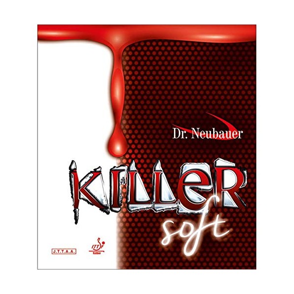 JUIC 1193 Table Tennis Table Rubber Killer Soft Dr.Neubauer Black