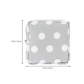 EXCEART 2 Piezas Bolsa De Almacenamiento De Toallas De La Tía Servilletero De Época Bolsa De Toallas Higiénicas Bolsa De Joyería Cosmética Bolso Almohadilla Larga Cartera Madre Tela Oxford