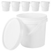 AKOLAFE 6 Pack Paint Bucket for Painting Plastic 3 Quart