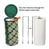 Olve Kitchen Paper Towel Holder Hanging Paper Towel Dispenser Cover