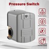 Sevenjungle 40-60 Psi Water Well Pressure Switch, 1/4" Female NPT,