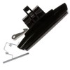 Türgriff für Bullauge schwarz Original Waschmaschine C00274964 Whirlpool