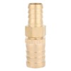 Tbest Brass Reducer 19-25mm Barb Hose Connector Reducer