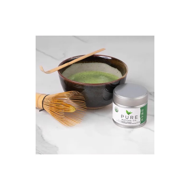 Pure Matcha Té Verde Matcha Orgánico Premium En Polvo 30