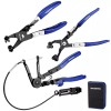 WORKPRO 3-Piece Hose Clamp Pliers Set with Pouch 27" Long