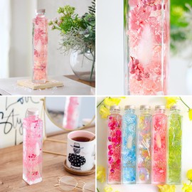 FLOWERiUM Herbarium Gift 2024 Flower Gift Anniversary Birthday Present for Women Loved Mother, Flower Toilette (White)