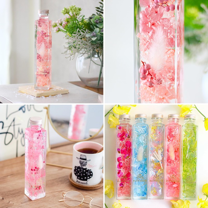 FLOWERiUM Herbarium Gift 2024 Flower Gift Anniversary Birthday Present for