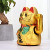 VanEnjoy 6.77" Beckoning Ceramic Maneki Neko Lucky Fengshui Cat