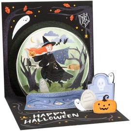 Up With Paper Pop-Up Treasures Greeting Card - Crystal Ball