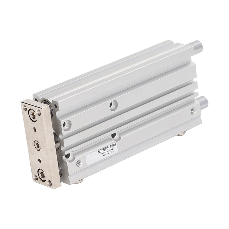 3 Stem Pneumatic Cylinder Aluminum Alloy Double Acting Air Cylinder