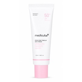 Medicube PDRN Pink Tone-Up Sun Cream 50ml (SPF50+) / 메디큐브 피디알엔 핑크 톤업 선크림 50ml(SPF50+)