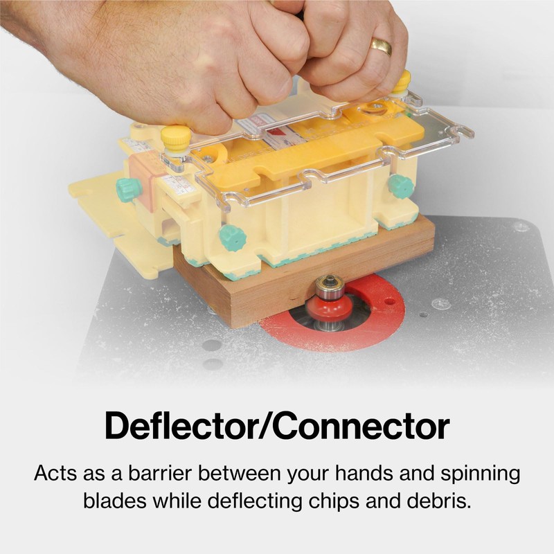 MICROJIG GRR-RIPPER MAX 3D Pushblock for Woodworking Safety with SafeRip