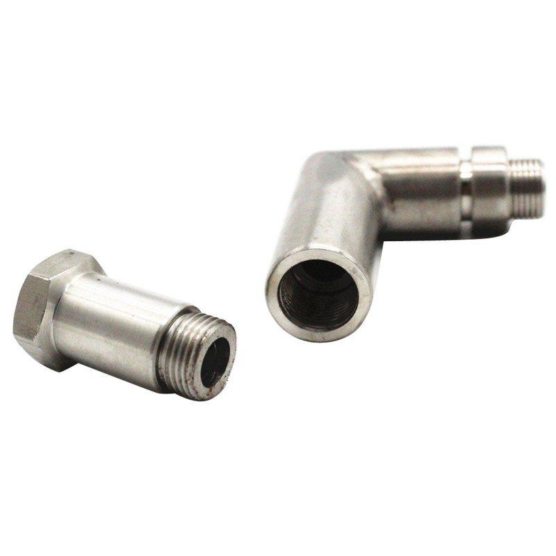 SHLPDFM Universal O2 Oxygen Sensor Extender 90 Degree M18 x