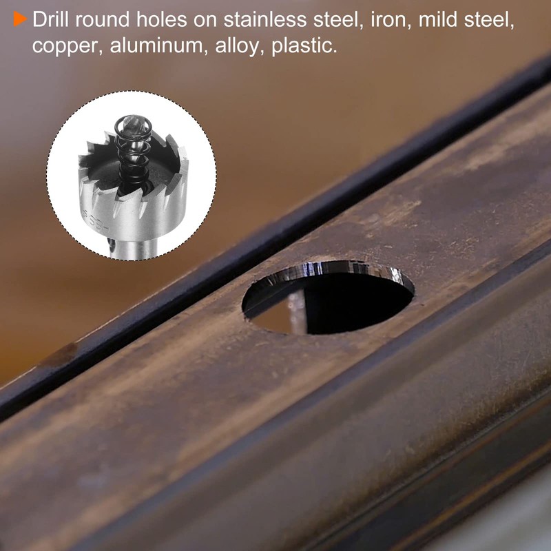 sourcing map 5pcs Hole Saw Kits 16mm 18.5mm 20mm 25mm