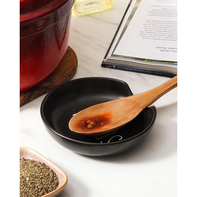 LE TAUCI Spoon Rest for Kitchen Counter, Spoon Rest for
