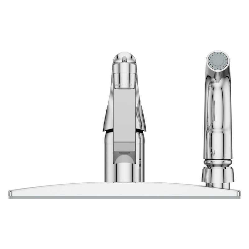 Pfister Pfirst Series 1-Handle Kitchen Faucet with Side Spray, Polished