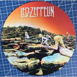 Slipmat King DJ Led Zeppelin Turntable Slipmat Vinyl records DJ slip mat gift Fits 12 platter