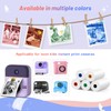 MIARALA 10 Rolls 5 Vibrant Single-Color Kids Camera Paper Roll