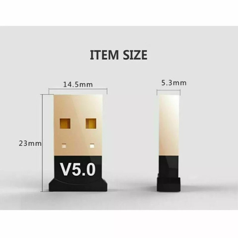Unbranded New USB Bluetooth 5.0 Wireless Audio Music Stereo Adapter