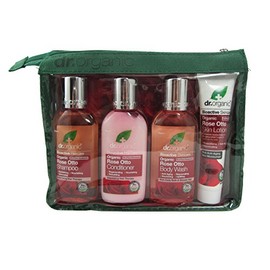 DR ORGANIC Mini Travel Pack Organic Rose Otto, 4 Count