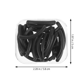 VILLCASE 30 Piezas Rizador De Pestañas Estera De Silicona, Almohadillas Para Rizador De Pestañas, Rizador Almohadilla De Silicona Almohadillas Pestañas Almohadillas De Clip Para Rizar Pestañas Caja